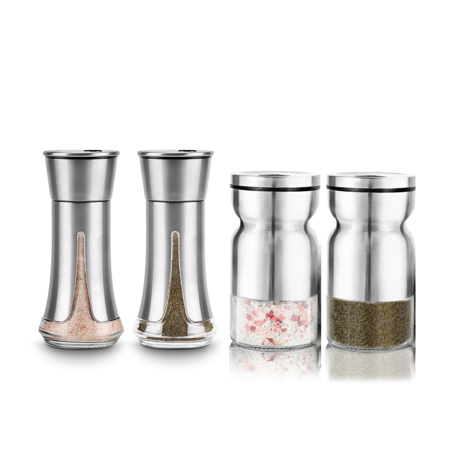 Salt and Pepper Shakers Set by Aelga