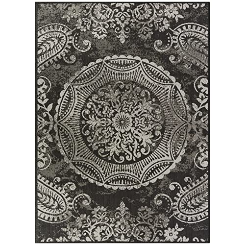 Balta Rugs Townley Medallion Flatweave Indoor/Outdoor Area Rug #TOP30
