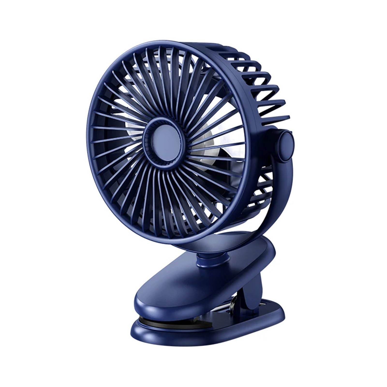 Ventilatore, Ventilatore a Clip con Rotazione a 360° Ventilatore da Tavolo a Vento(Blue)