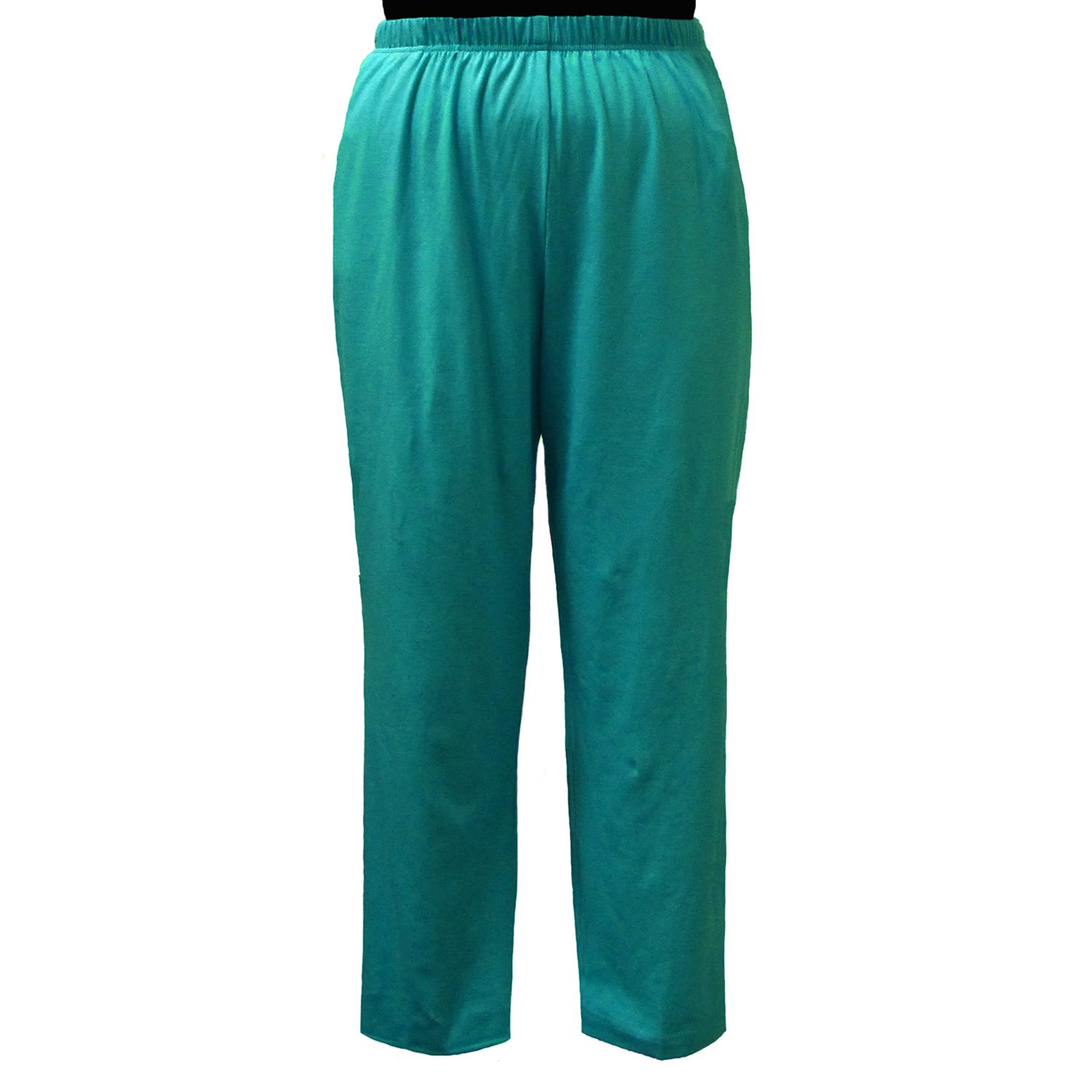 A Personal Touch Womens Plus Size Jade Cotton Knit Pull-On Pant - 1X