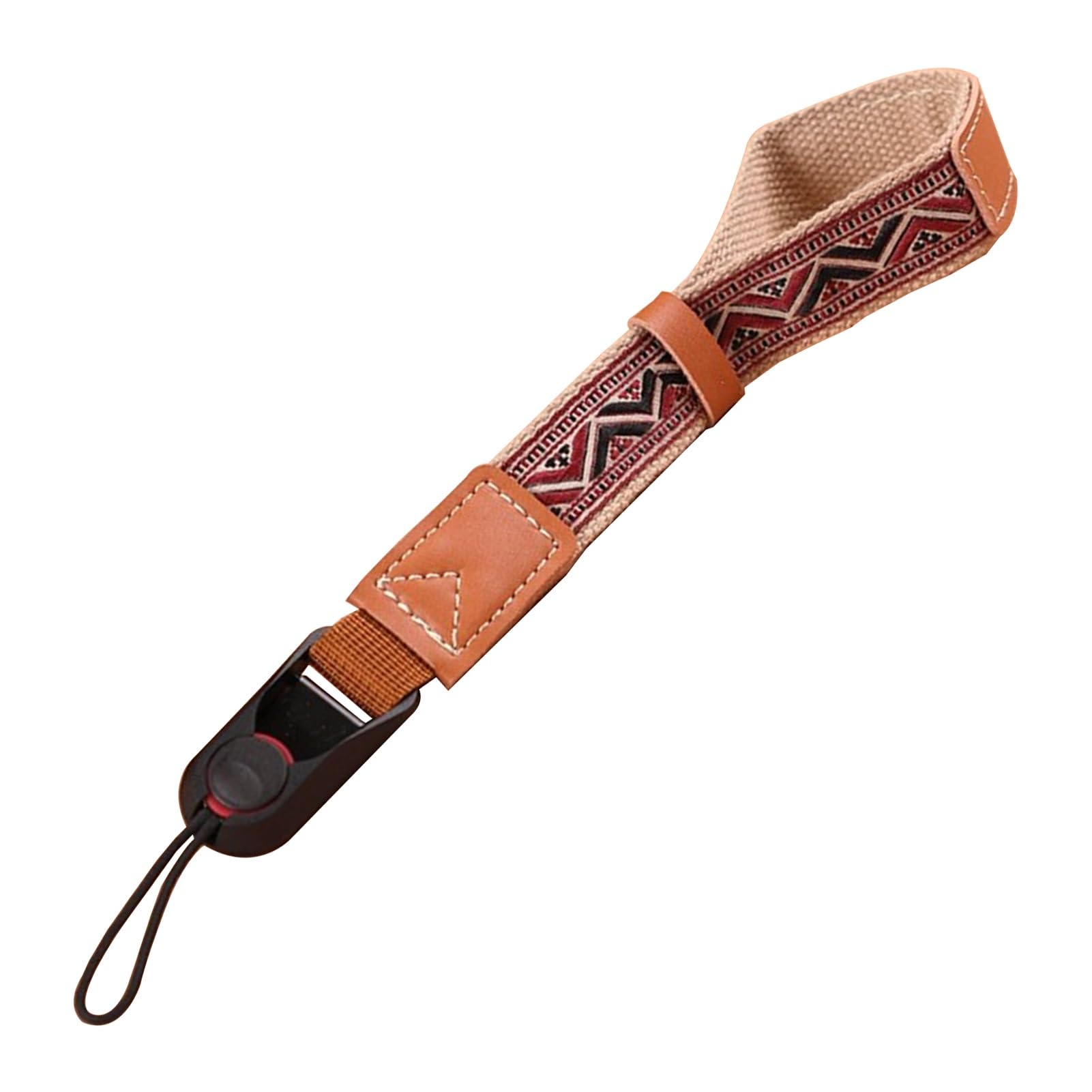 Flyiodfcxv One Color Camera Strap, Ethnic Style Camera Wrist Strap, 1.5" Wide For Photography, Comfortable Use