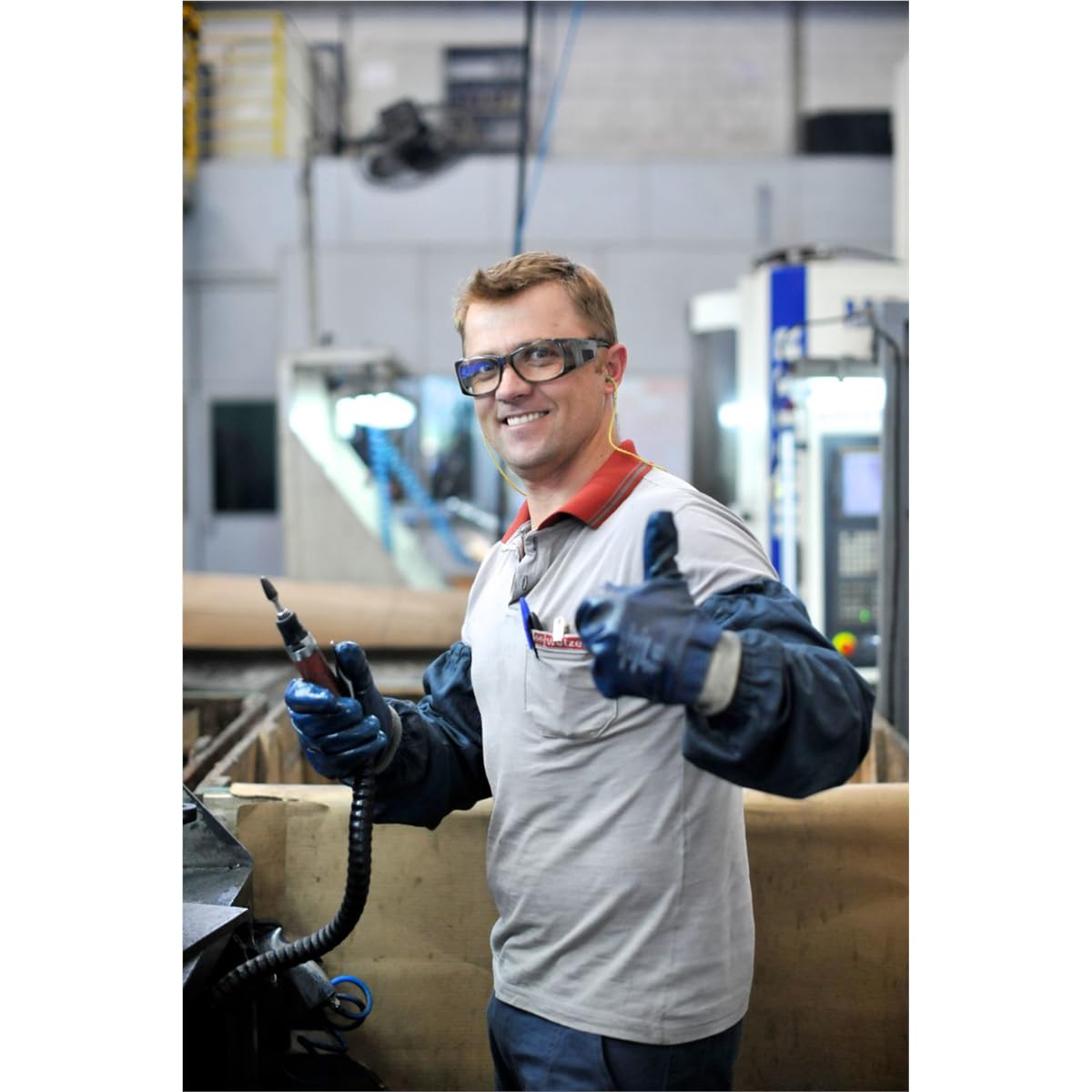 CHICAGO PNEUMATIC CP3019-20 Die Grinder,0.5 hp,Angle,20,000 RPM