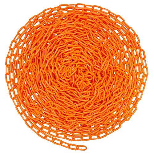 Stockroom Plus HYGOM 100 Foot Orange Plastic Chain Safety Barrier thumb #7