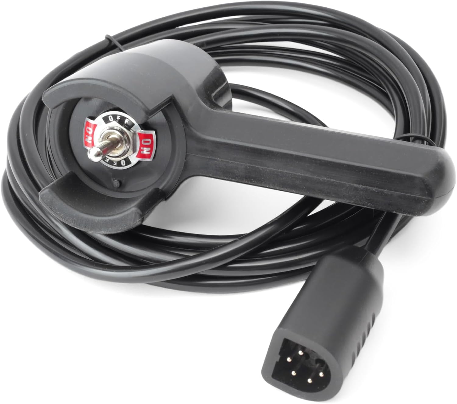 38626 Hand Held Winch Remote Controller Compatible with WARN CE M8000 M8274 Winches Handheld Corded Control Device with Rubber Grip 12 Feet Cable Wire and 5-Pin Plug