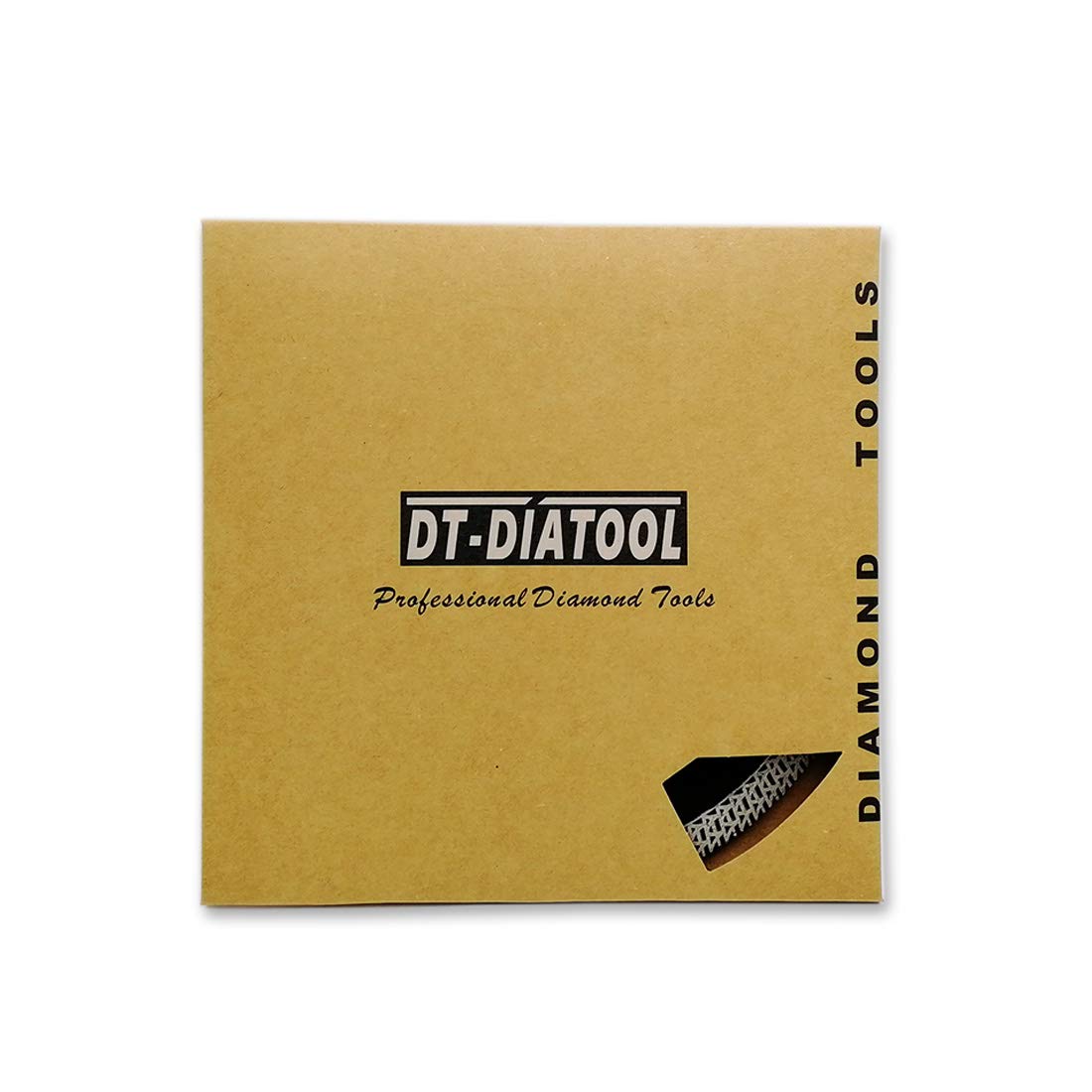 DT-DIATOOL Disque à Tronçonner Diamante 180 mm x 22,23 mm/16 mm Lame de Scie avec Maille Turbo pour Porcelaine Tuile Marbre Céramique Granit