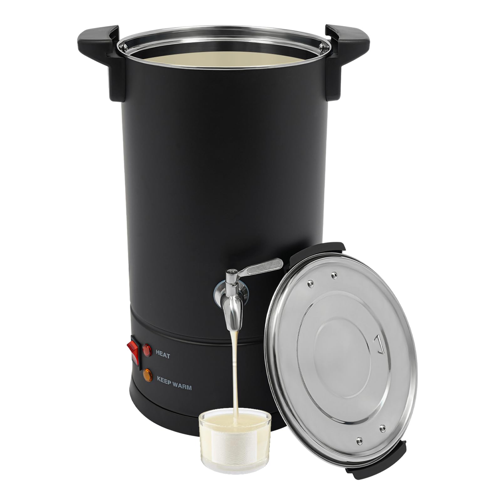 Fondoir Cire Bougie Vinnyooc Fondoir à Cire Électrique Acier Inoxydable Machine Machine De Fonte Cire Bougie