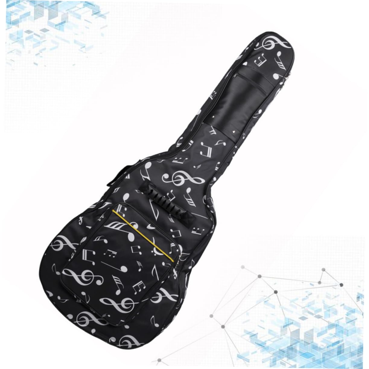 Abaodam Mochila De Guitarra De Oxford Gruesa y Acolchada para Hombre y Mujer y Ligera para Almacenar Guitarras