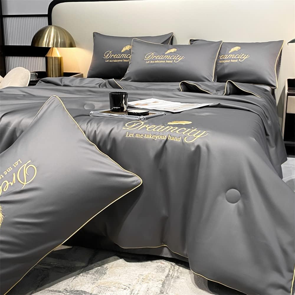 Summer Simple Ice Silk Quilt, 2023 New Cool Ice Silk Summer