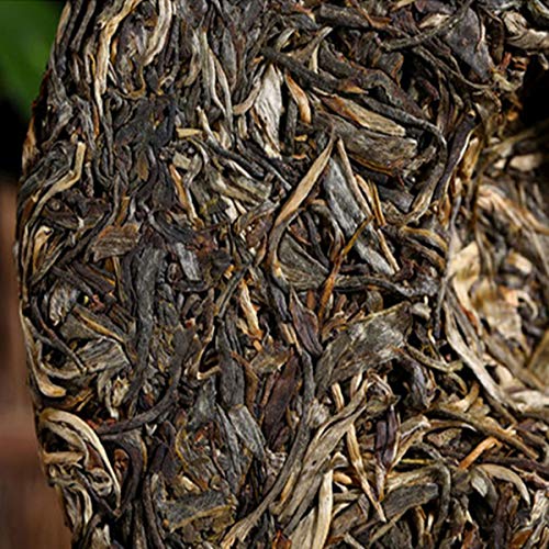 通用 357g (0.787LB) Té PU Erh Chino Té Puer Crudo Té Verde Quemador de Grasa Bohai Lao Ban Zhang Árboles Viejos Té PU erh… - Imagen 6