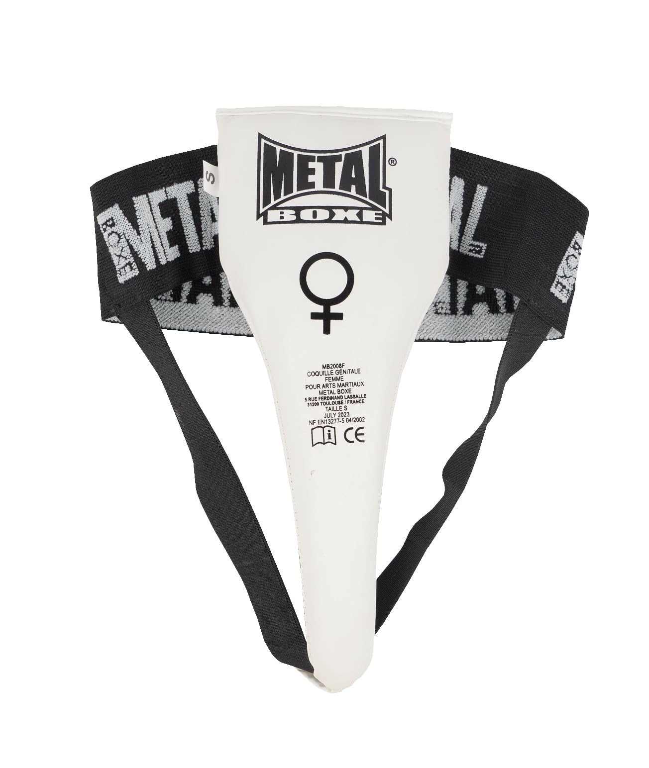 METAL BOXE Coquille Femme Blanc S