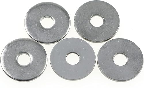 Miniatura 3 de Arandela plana LUORNG 40 piezas M3 0.472 in diámetro exterior 304 arandela plana de acero inoxidable accesorios de ajuste de hardware de montaje de