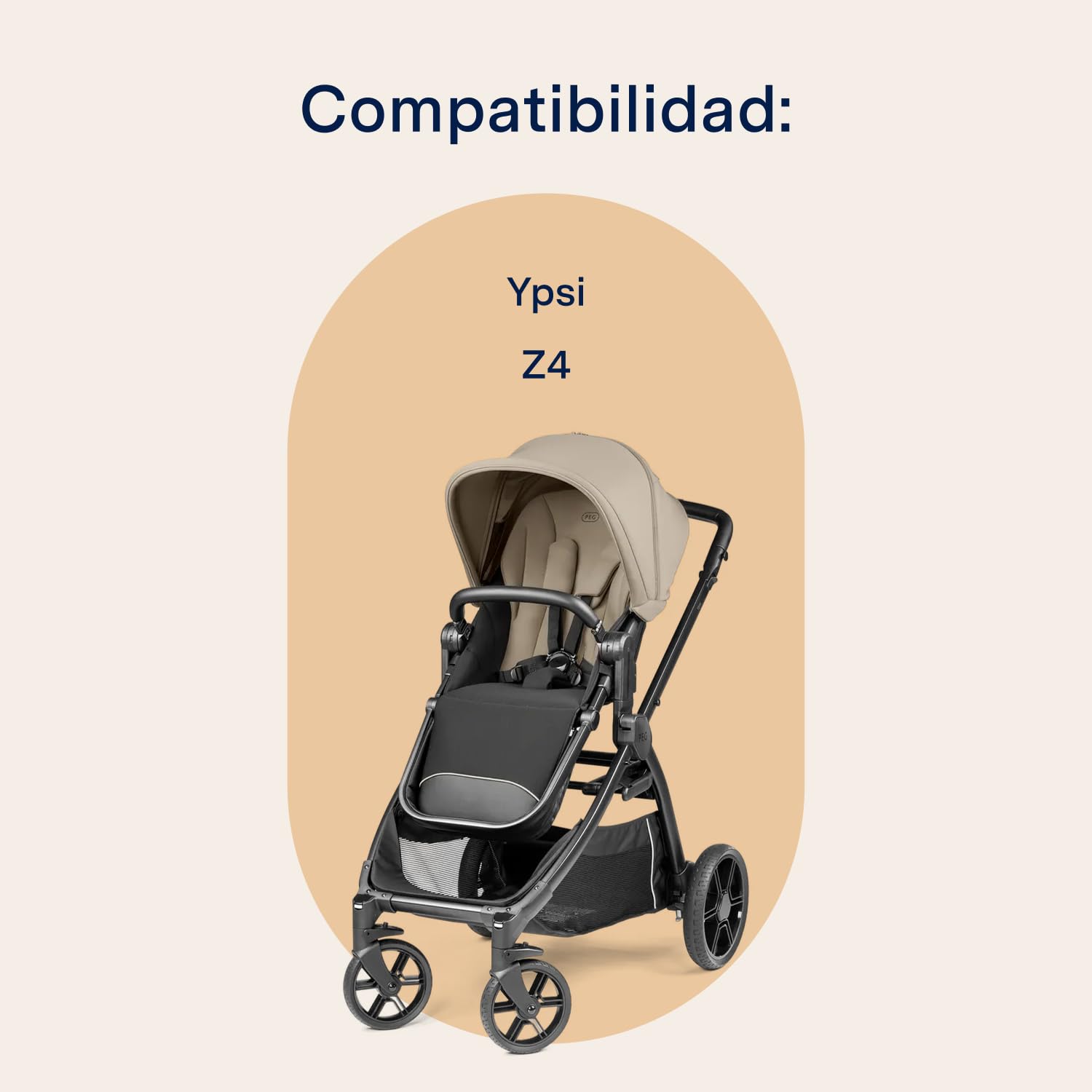 PEG Ride With Me Board - Patinete Trasero para Segundo Niño - Compatible con Sillas de Paseo Veloce y Vivace de Peg