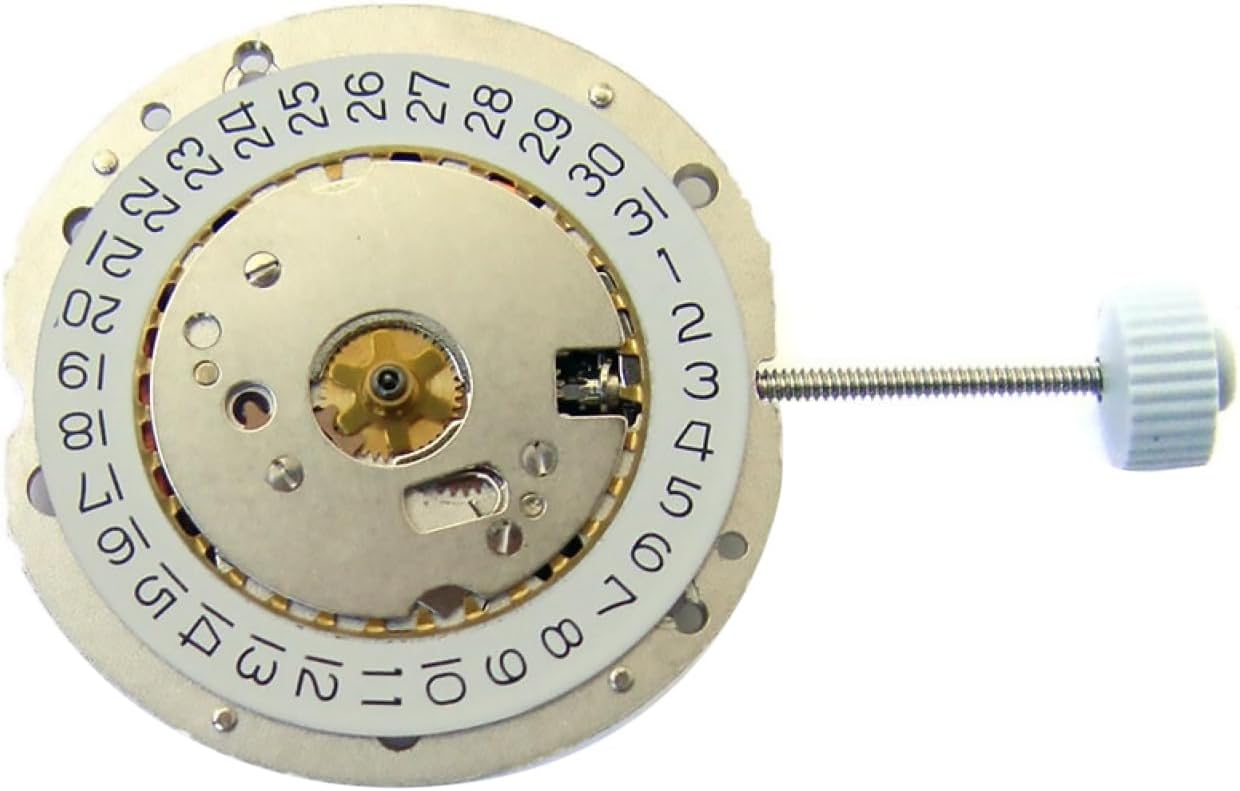 Date At 3 Quartz Watch Movement 3 Hands Single Calendar Movement Replacement for Ronda 785 Movement