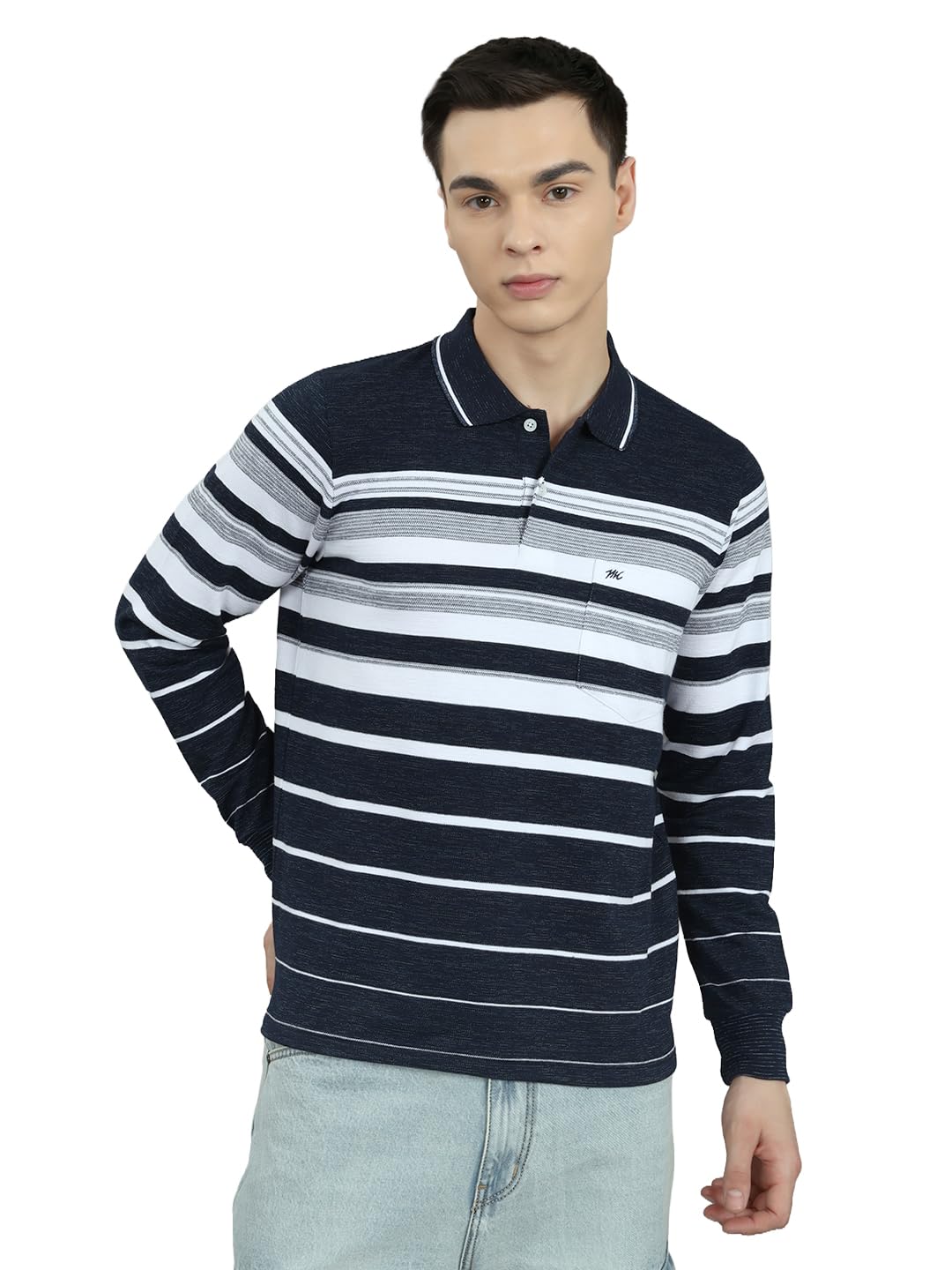 monte carlo Mens Regular Fit Full Sleeve Collar Tshirt | Stylish Tee for Men | Soft Comfortable Casual Tshirt for Men's (Pack of 1)-picture-17