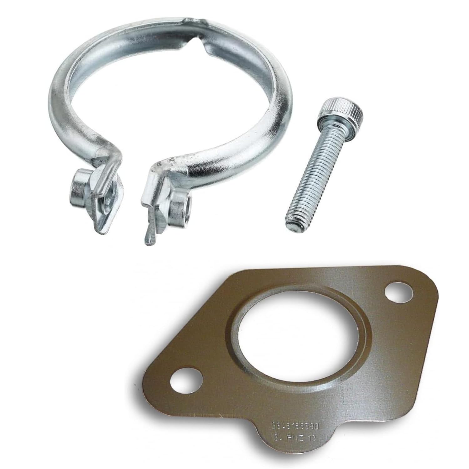 Junta de válvula EGR y abrazadera de montaje para C1, C2, C3, C4, C5, BERLINGO, NEMO, XSARA, JUMPY, SCUDO, PICASSO, CLUBMAN, R55, 1007, 206, 207, 307, 308, 407, EXPERT, BIPPER, PARTNER, 16283J,