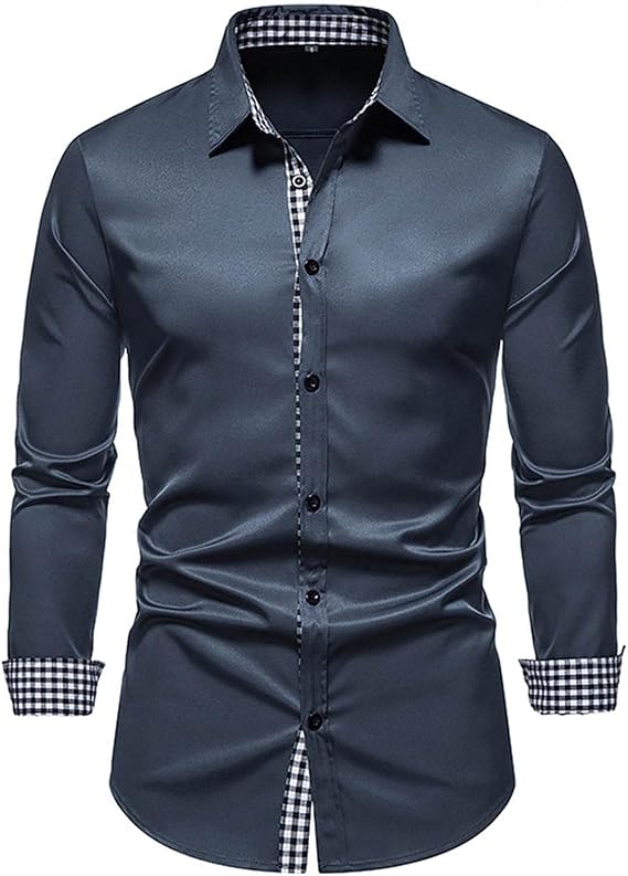Amazon ワイシャツ メンズ おしゃれ シャツ ファッション Tシャツ ゴルフ 長袖 無地 カジュアル オールシーズン ボタンダウンシャツ 速乾 ボタンダウン ビジネス ビジネスワイシャツ 大きいサイズ ドレスシャツ 細身 カットソー スリム トップス Aguleaph シャツ 通販