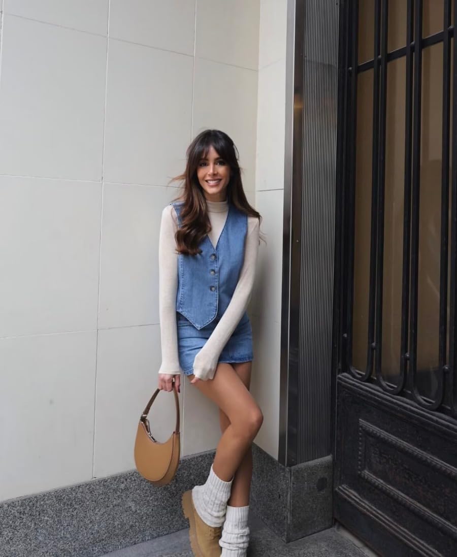 Qkiome Women's Denim Waistcoat Sleeveless V-Neck Cropped Tank Tops Button Up Jean Vintage Crop Jackets Streetwear 4 61+htMm3ubL. AC SL1097