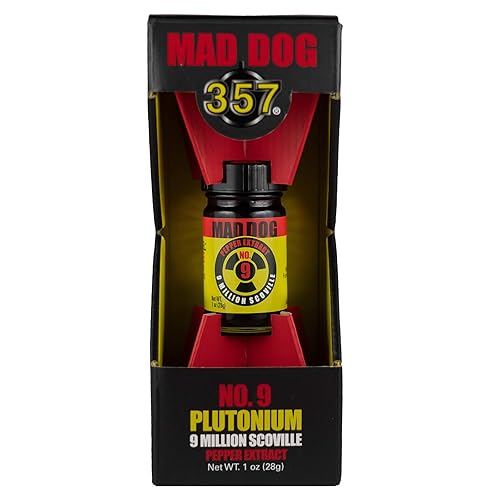 Mad Dog 357 No 9 Plutonium 9 Million Scoville Extracto de pimienta 1 oz