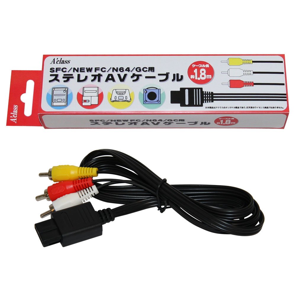 3930】任天堂 ニューファミコン本体 アダプター AVケーブル付き レトロ 