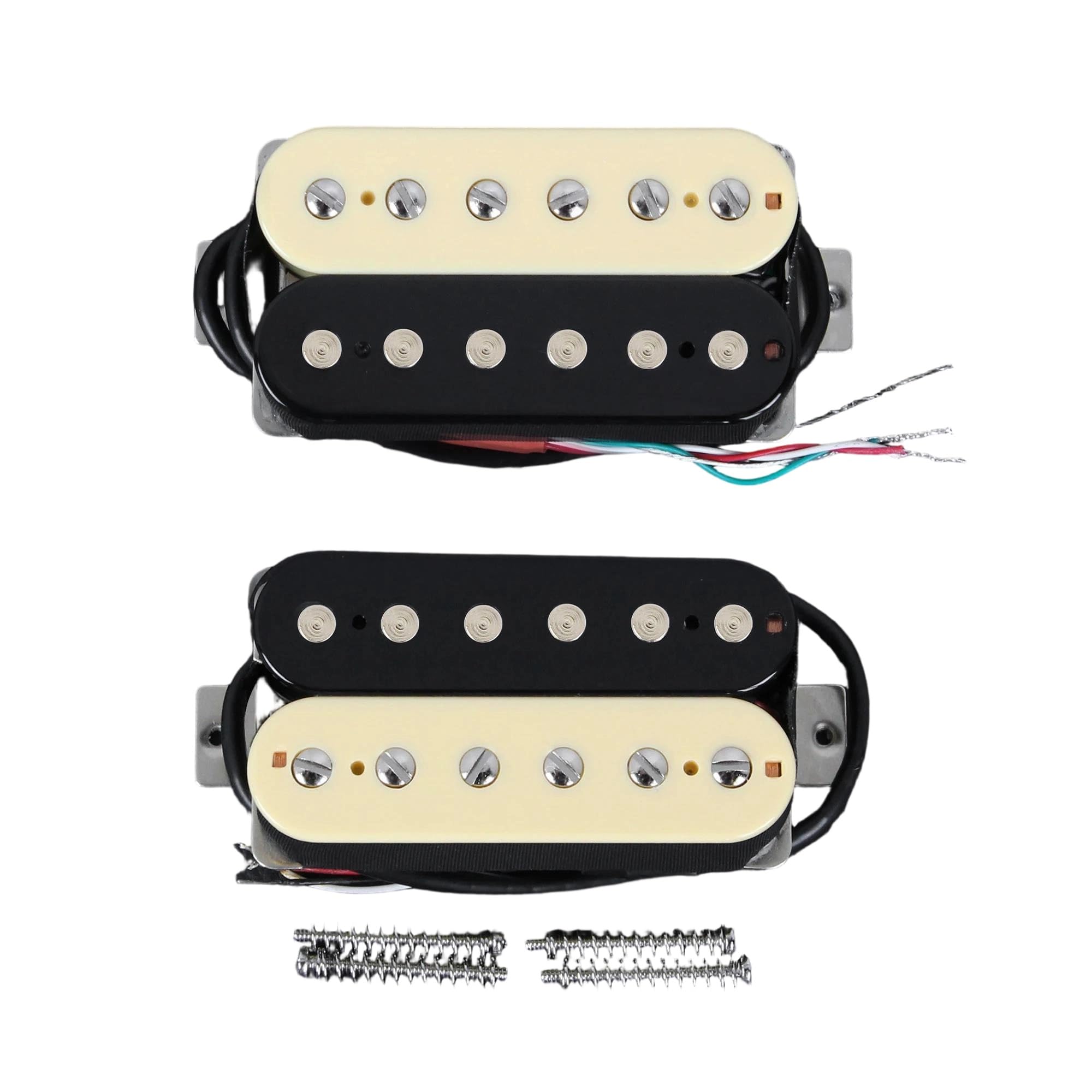 Pastilla De Guitarra Eléctrica Profesional 2 Pastillas De Guitarra Eléctrica Humbucker Alnico 2 | Establecer reemplazo de piezas de guitarra