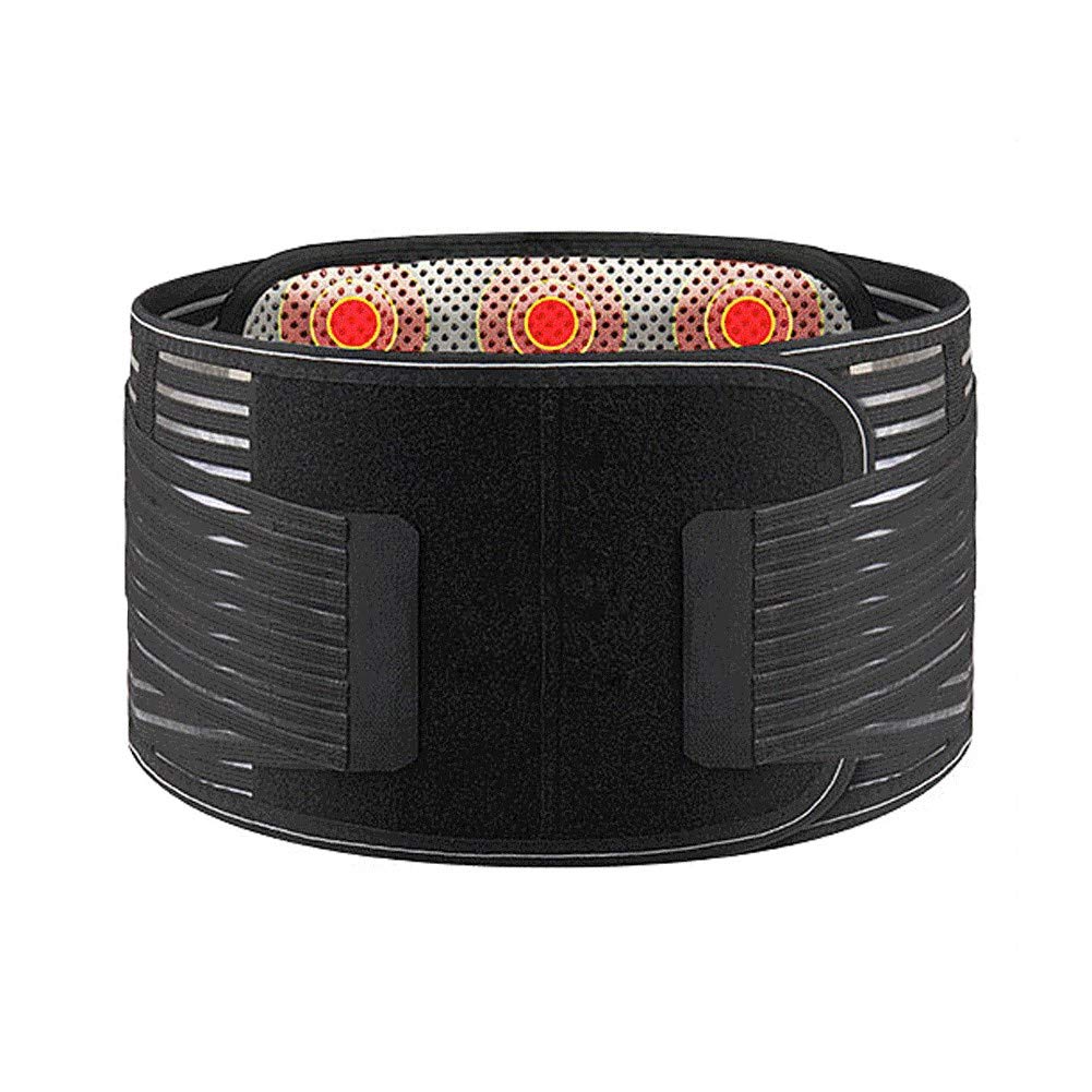 Ceinture Soutien Lombaire Auto-Chauffant pour Hommes Femmes Sport & Travail Apparenté, Relié, Connexe Bas du Dos Douleur Le Soulagement, Thérapie Magnétique (Size : S)