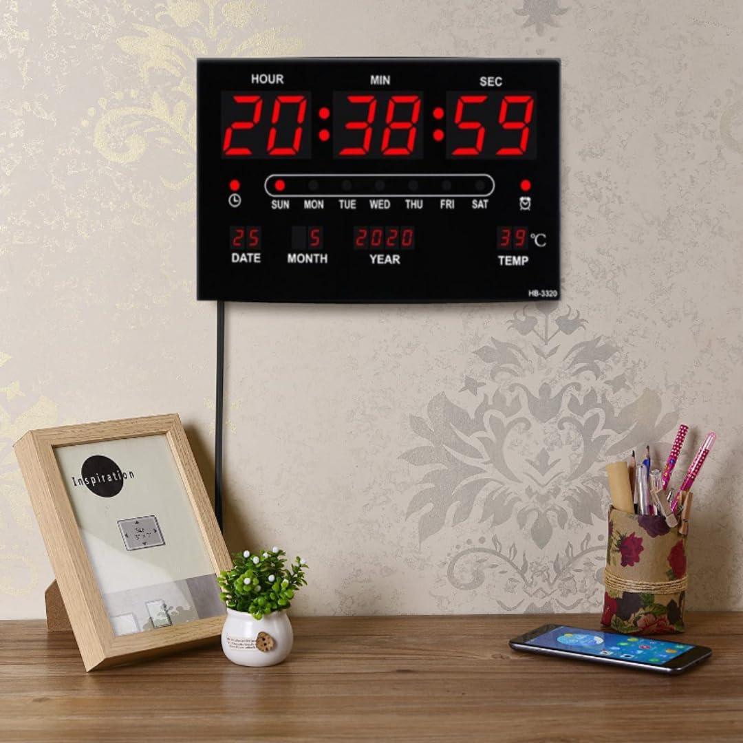 Genérico Calendario Reloj Cámara Espía 4K WiFi