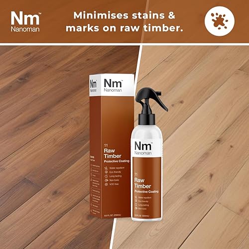 Miniatura 4 de Nanoman Líquidos de agua de madera y sellador penetrante de manchas 8.5 fl oz