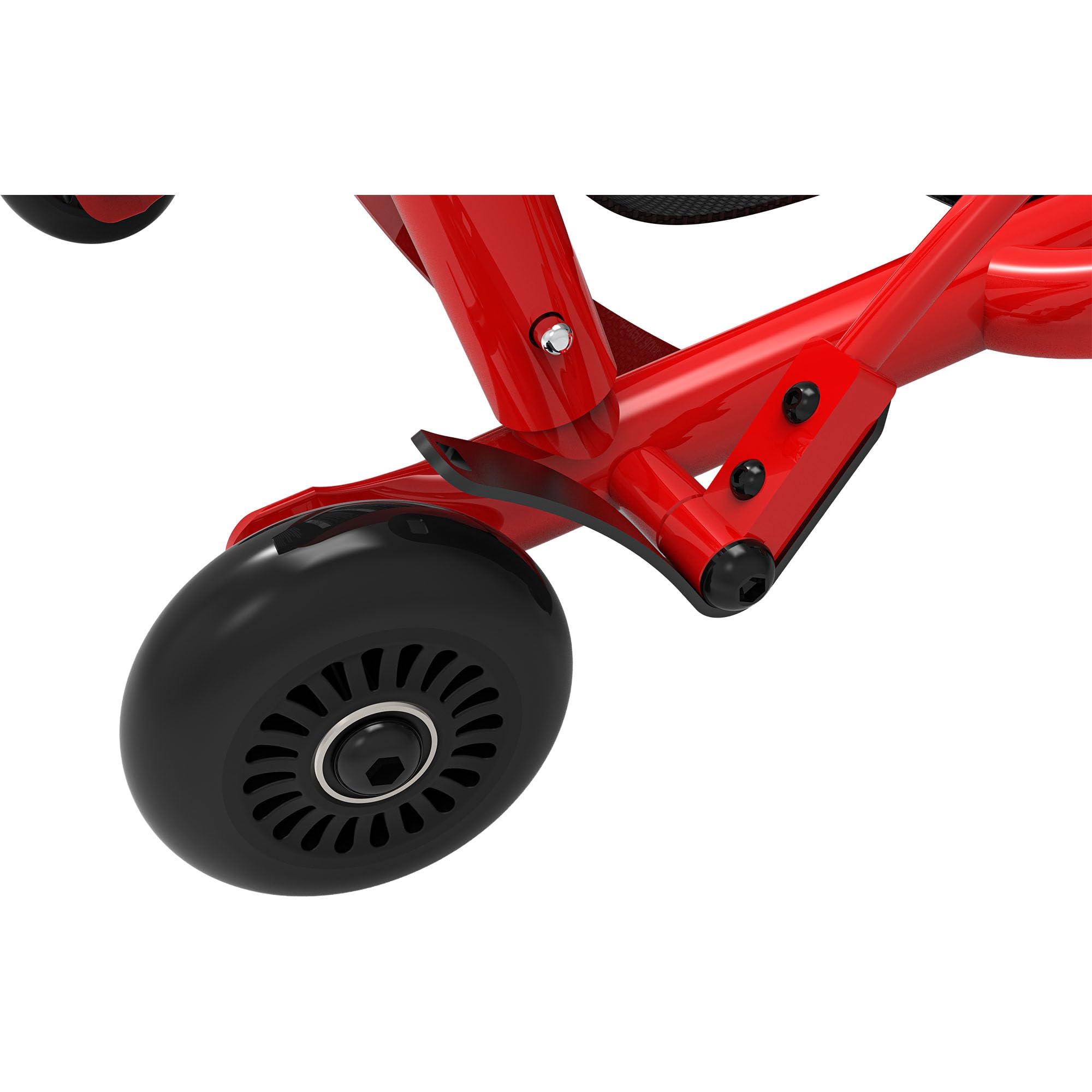 EzyRoller Mini Dreirad Kinderfahrzeug für Kleinkinder 2-5 Jahre Mädchen oder Jungen Trike Dreiradscooter Bewegungsspielzeug (rot)