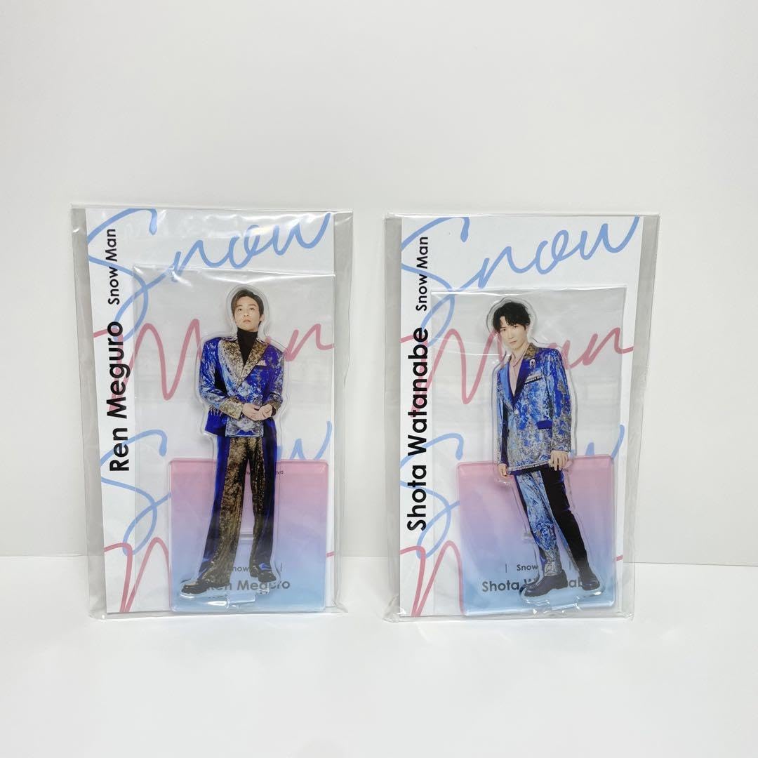 Amazon.co.jp: SnowMan目黒蓮 渡辺翔太 アクスタFest アクリルスタンド 