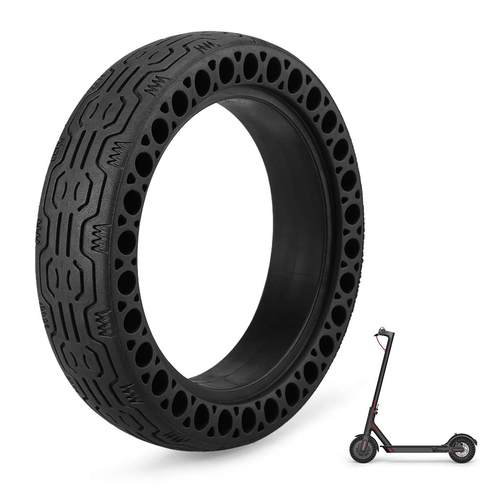 Lixada Explosion-proof Solid Front Rear Tire for Xiaomi M365 Electric Scooter