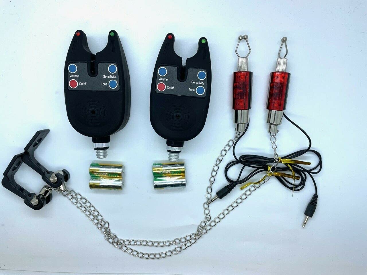 OlaxElectronic BITE Alarms, Light UP Chanin BITE Indicators Sets, Multiple LISTINGS