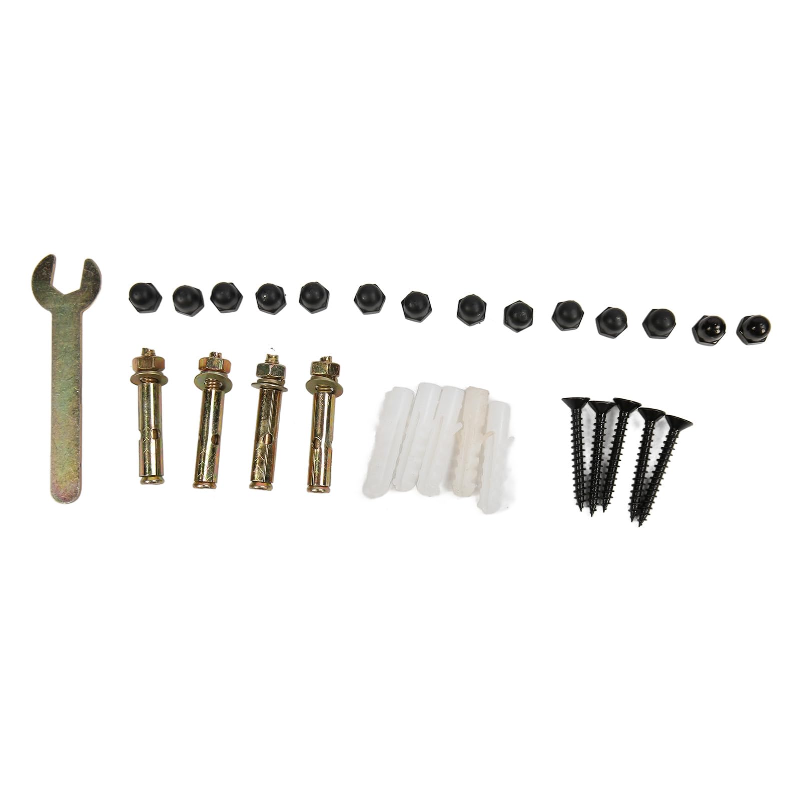 Organizador de herramientas eléctricas de 3 niveles, estante de almacenamiento de herramientas eléctricas montado en la pared, estante flotante resistente para herramientas, color negro