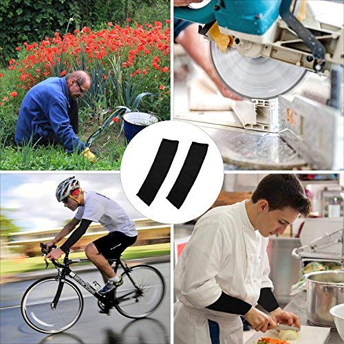 Lovyococo Arm Protectors Cut Heat Resistant Sleeve,Burn Resistant Anti Abrasion Safety Arm Guard For Garden Kitchen Farm 1 Pair #TOP1