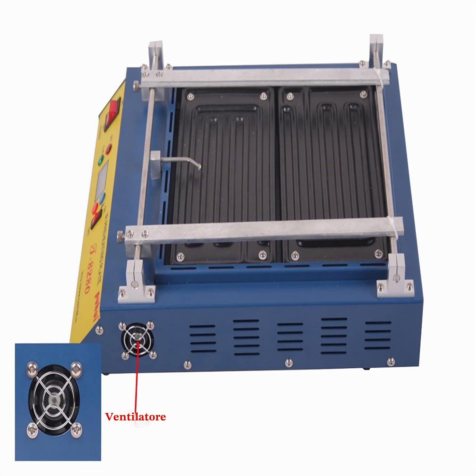 Stazione di saldatura, PUHUI T8280 220V / 110 V IR- Preriscaldamento del forno T-8280 Piastra di preriscaldamento della stazione di preriscaldamento a infrarossi PCB SMD BGA. Riparazione della saldatu