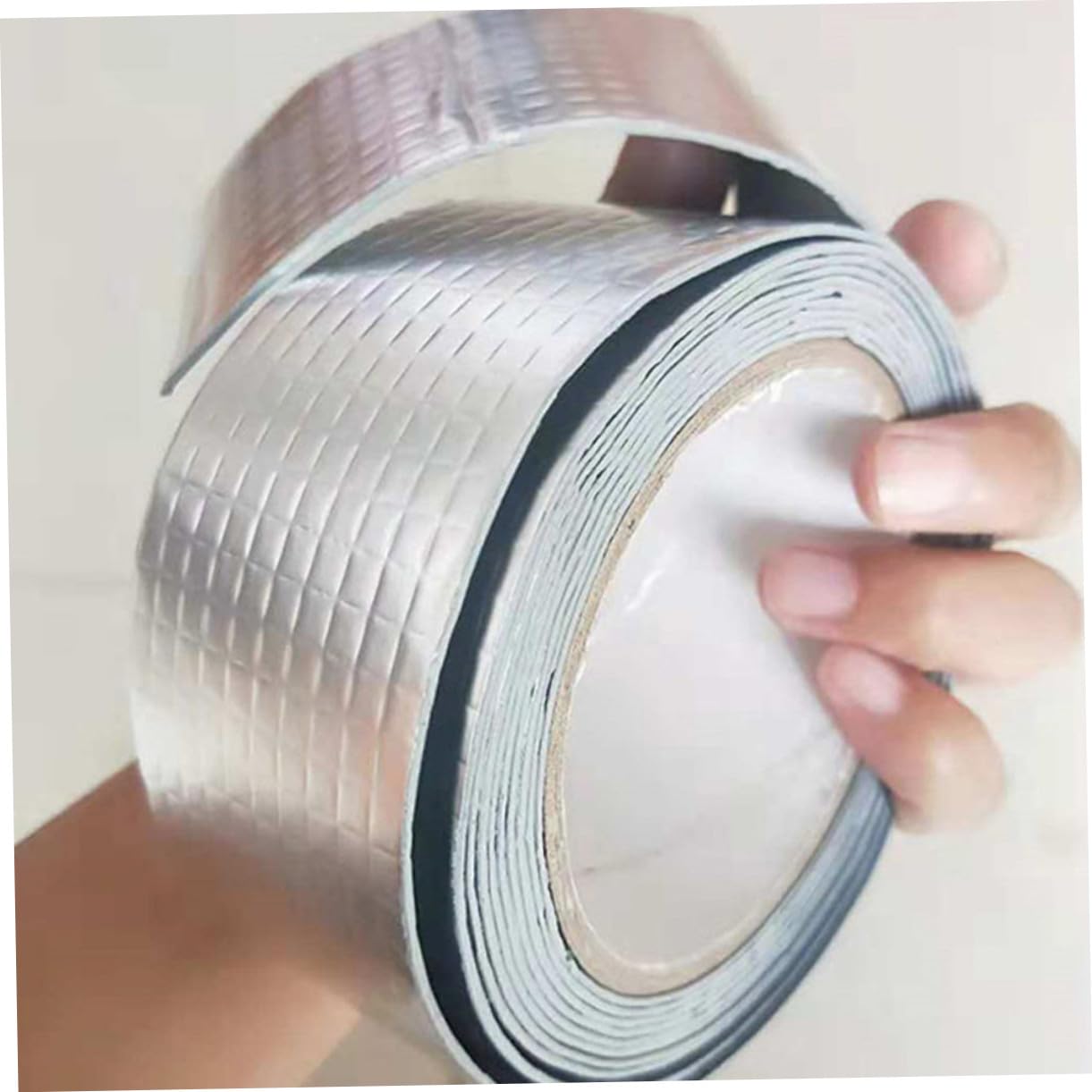 2 rollos Cinta de Butilo Super Cinta Autoadhesiva Sellado Reparación Fugas Tubos Grietas Exterior Metal Techo Ventanas