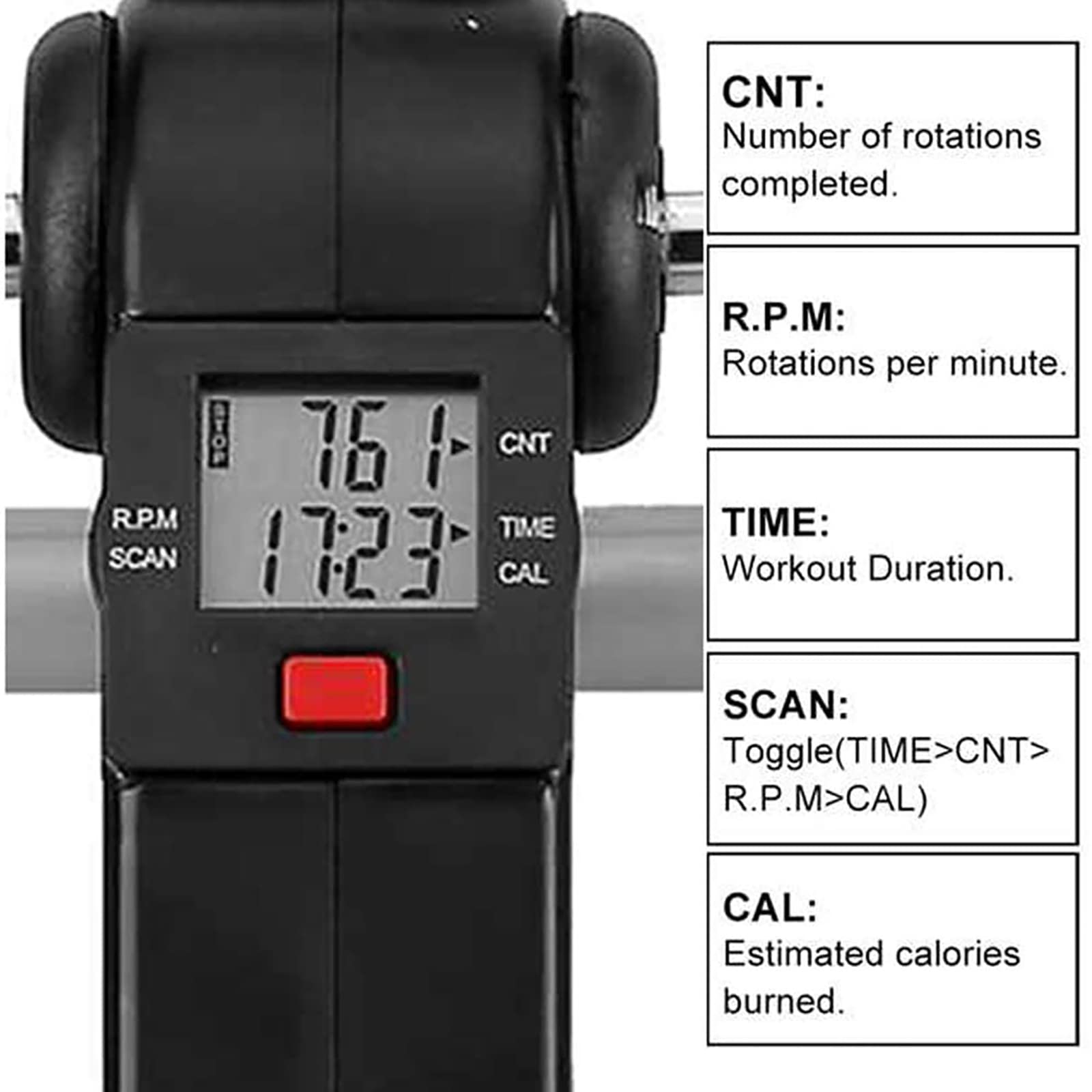 Portable Mini Exercise Machine - Under Desk Pedal Exerciser, Pedal Exerciser Foot Cycle Arm Leg, Pedal Exerciser, Under Desk Elliptical Machine, Under Desk,