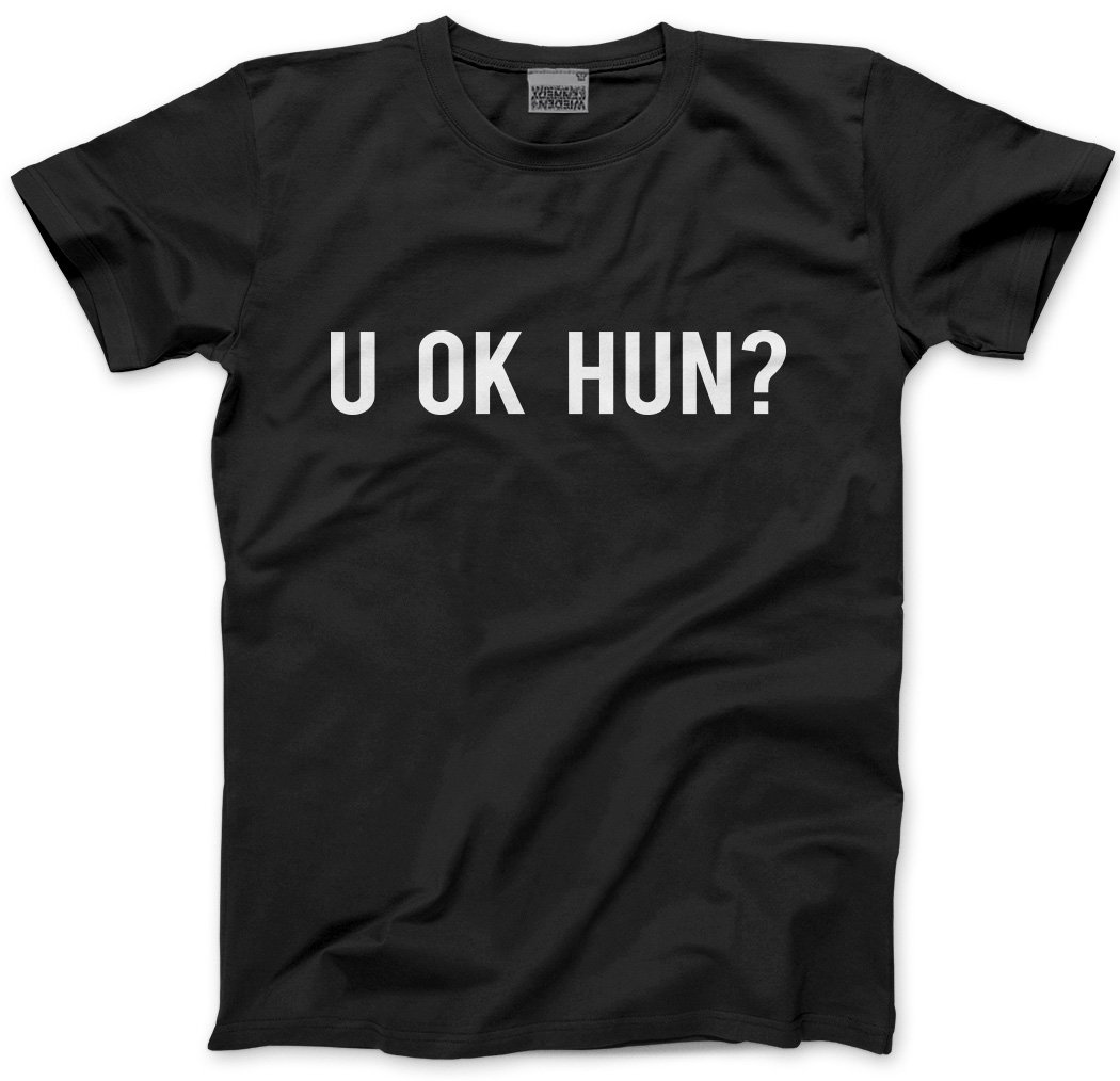 Hotscamp Men's Black U Ok Hun? Unisex T-Shirt - XXX-Large