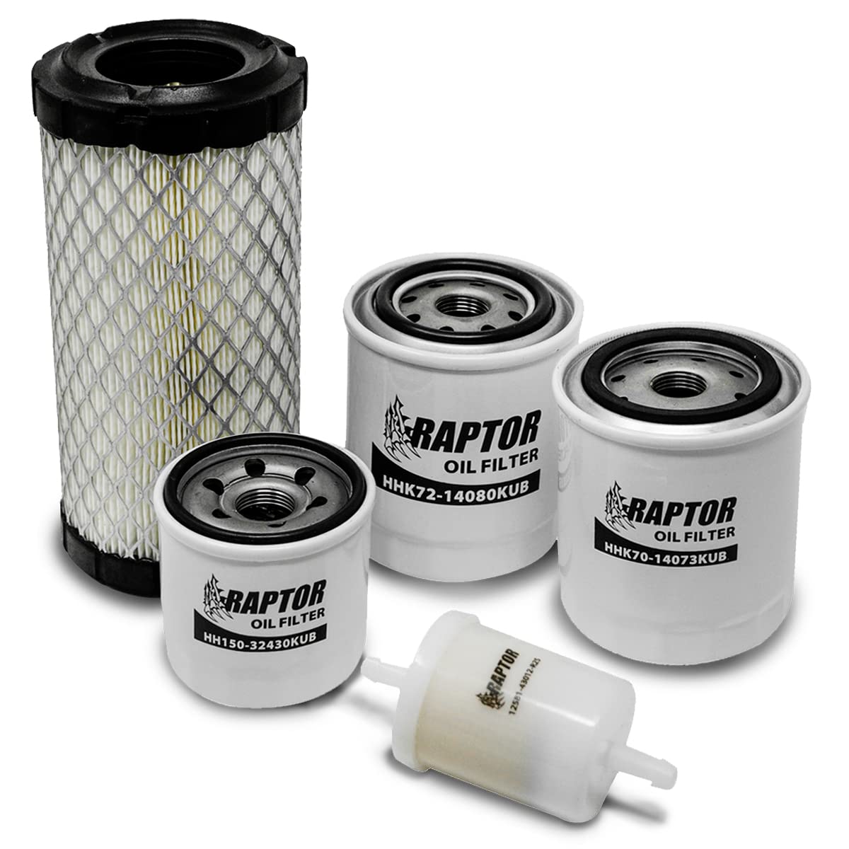Raptor By Russo Power Equipment Maintenance Filter Kit for Kubota RTV900 77700-01819