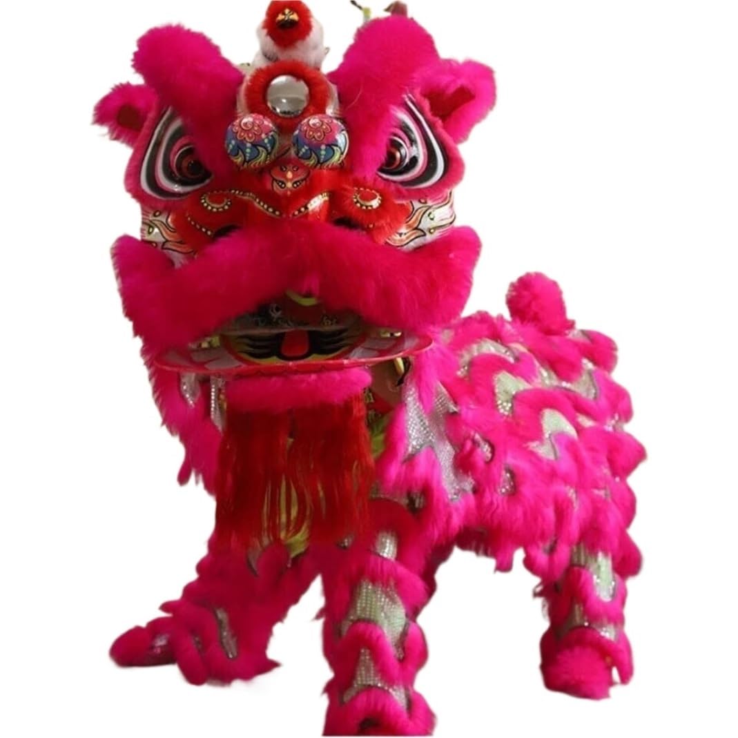 Krxsobnv A Lion Dance Clothes, Traditional Folk Rt Lion Dance Chinese New Year For Two Dults
