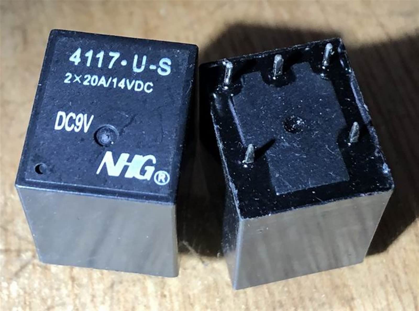 CSKWLLNBC New 4117-U-Z DC12V/24VDC ; 4117-U-S DC9V 4117 D-S-1U 12VDC Relay 5pins(4117-U-S DC9V)