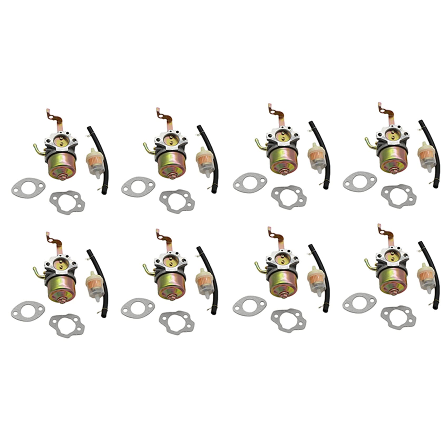 8X Carburador Carb Kit para Robin EY20 20 EY15 227-62450-10 Carburador Herramientas de Jardín Accesorios