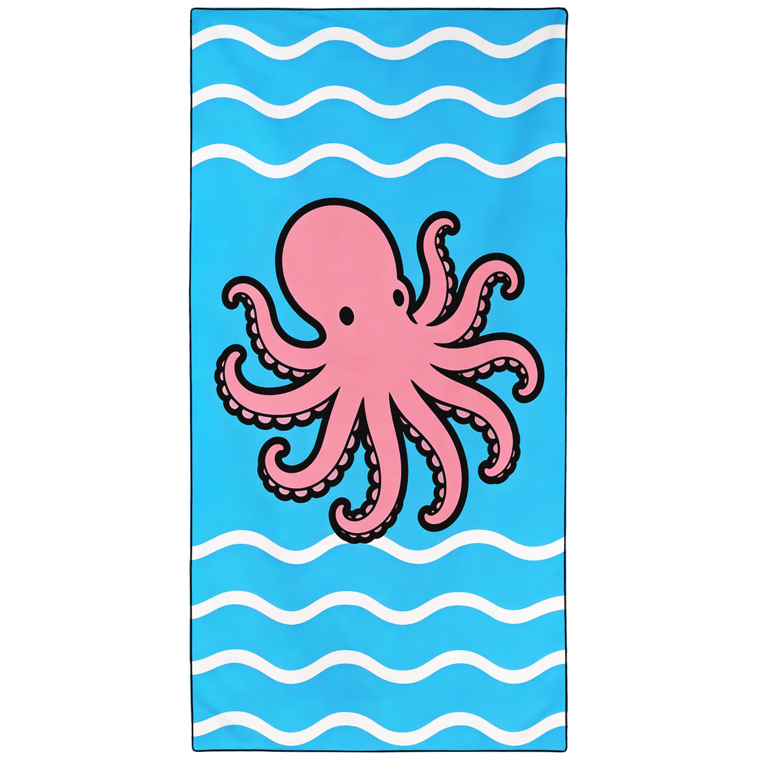 Zomer Mikrofaser Strandtuch 180x90cm Badetuch Groß Leicht Sc