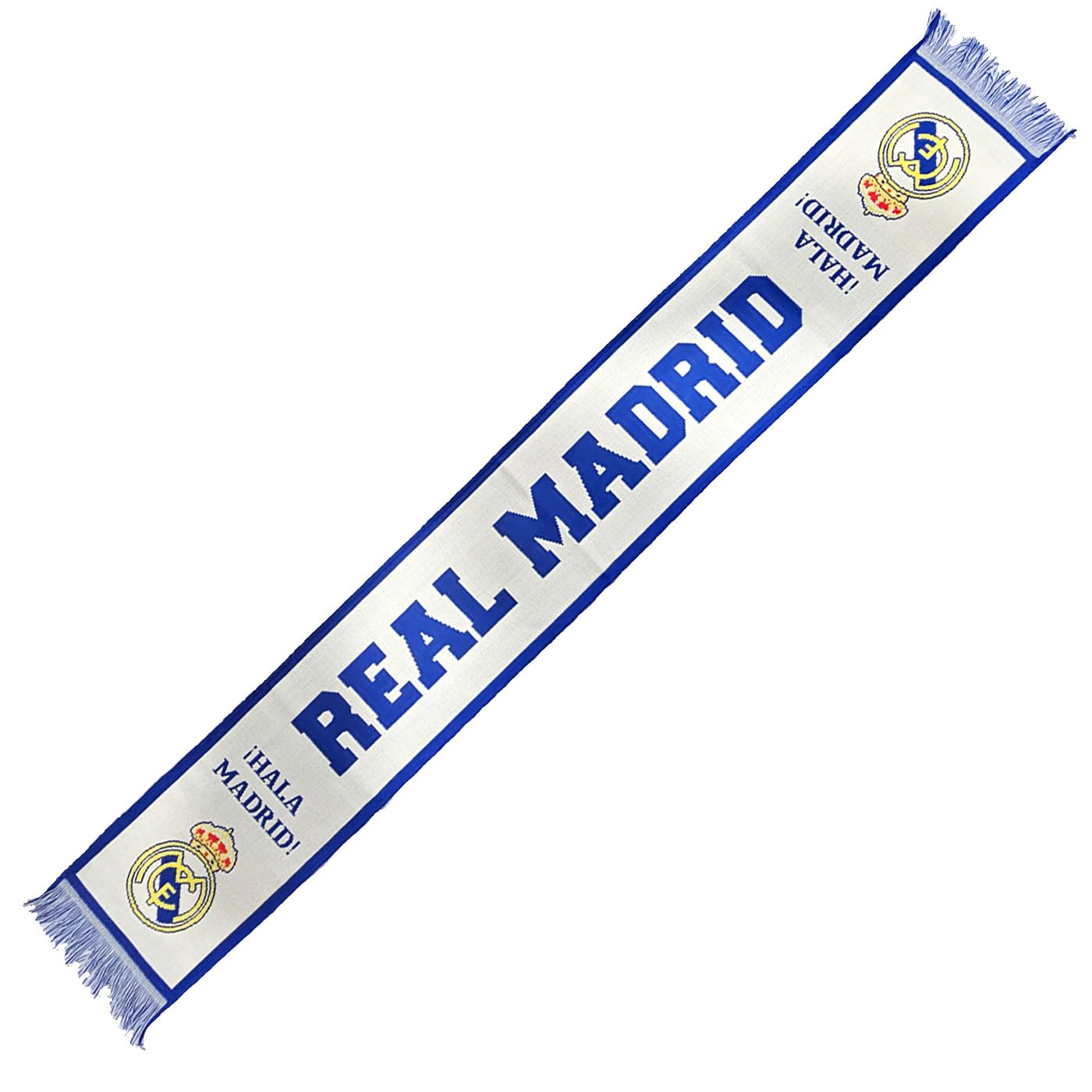 Szalik Real Madryt HALA MADRID Loom nr 42 Licencja - Wymiary 140x20 cm