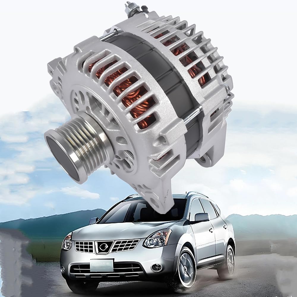 Alternator Replacement for Nissan Rogue 2008-2012 X-Trail 2005-2006 2.5L 110A 12V 23100-AU40D 23100-AU400-image-33