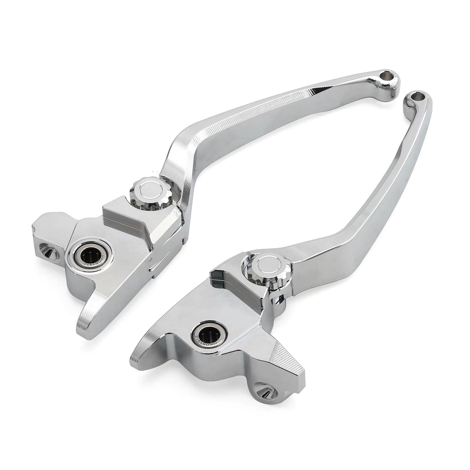 BeiZhengbhD Clutch Lever Handlebar Motorcycle Clutch for Touring Road King for Electra for Glide for Street 2017-2020 Trike Tri(Chrome-Long)