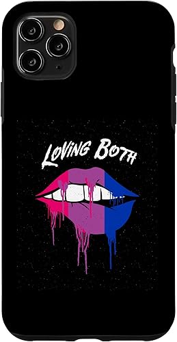 iPhone 11 Pro Max Loving Both Bisexual LGBTQ Bi Pride Gender Equality Sayings Case