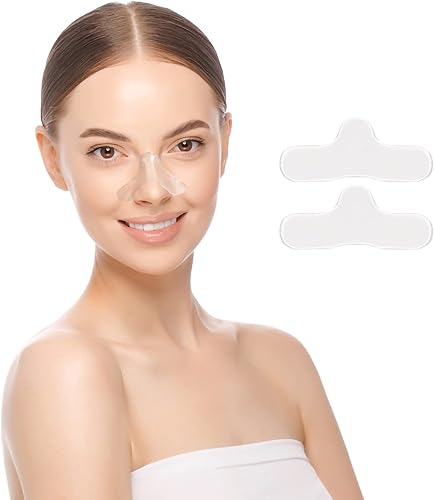 Paquete de 2 almohadillas de gel CPAP para la nariz, protección nasal CPAP contra la irritación y el dolor, almohadilla cómoda para la nariz,