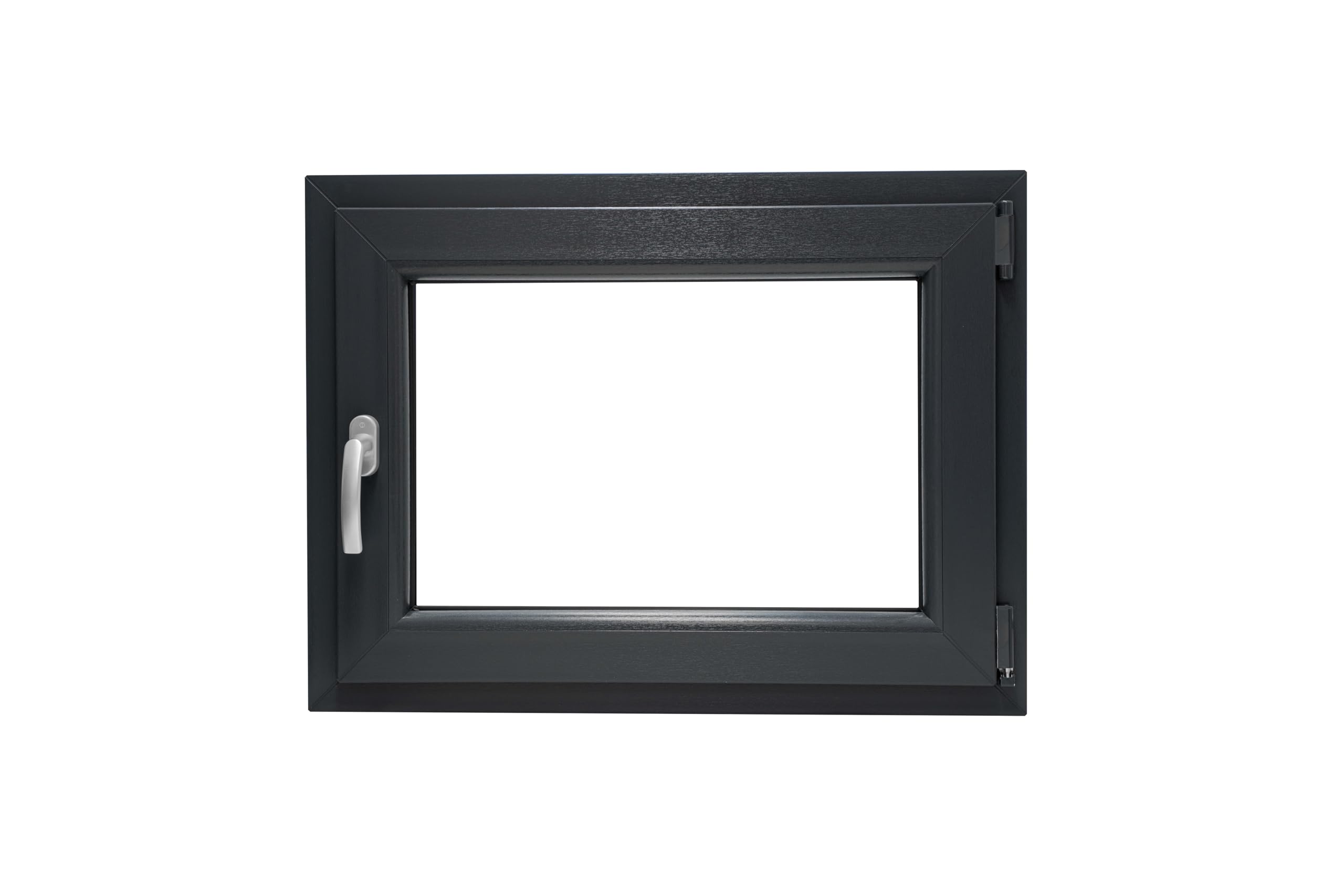 Finestra Cantina Finestra In PVC Framex 80x100cm - 3 Vetri Bianca - Foto 7