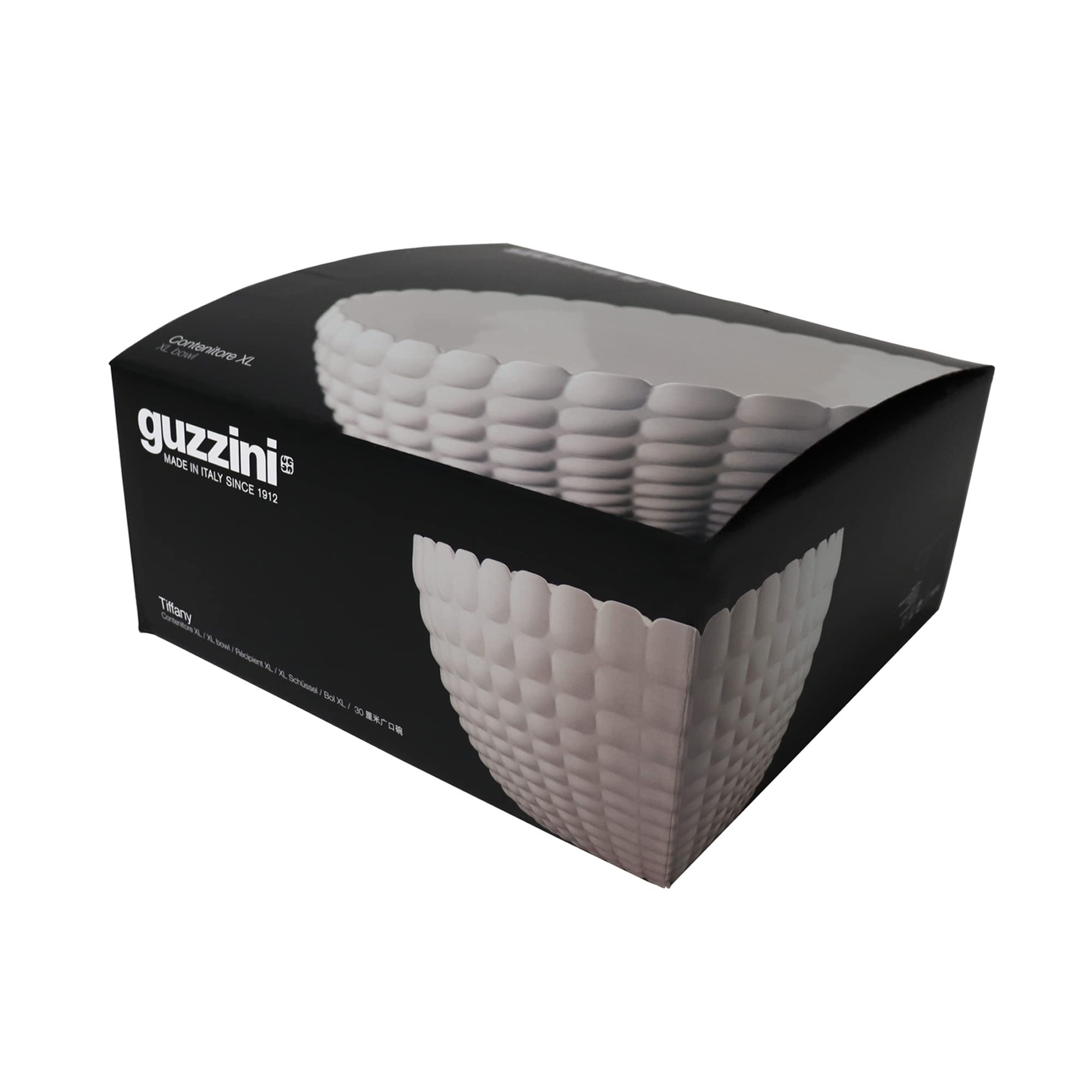 Guzzini -Récipient XL- Made in Italy - 30 x h13 cm - 5000 cc, White