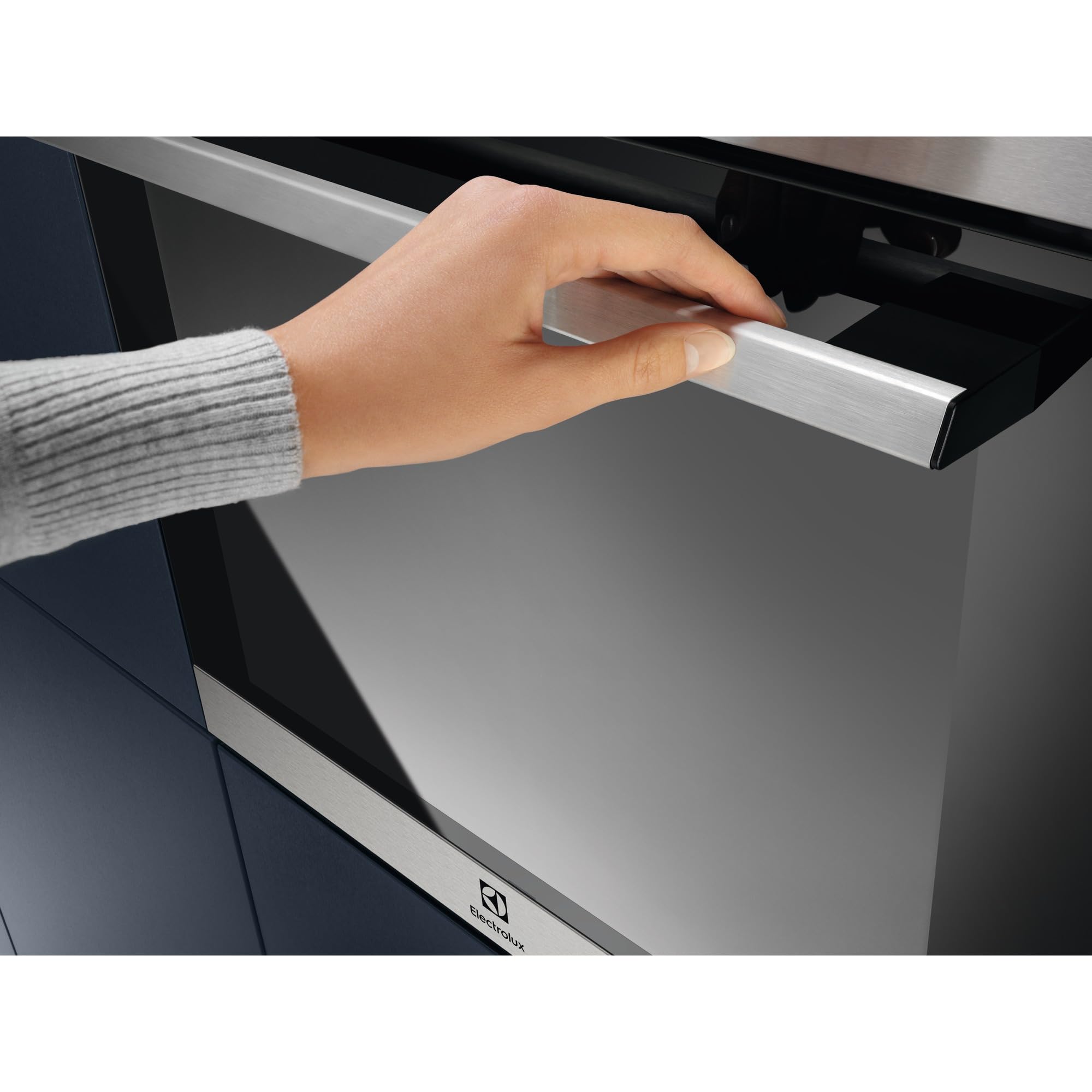 Electrolux COH3H54TX Horno Multifunción con limpieza fácil, 7 funciones, Grill, Calentamiento rápido, Temporizador LED, Seguridad infantil, Cocción en 2 niveles, 72 Litros, Inox, Clase A+